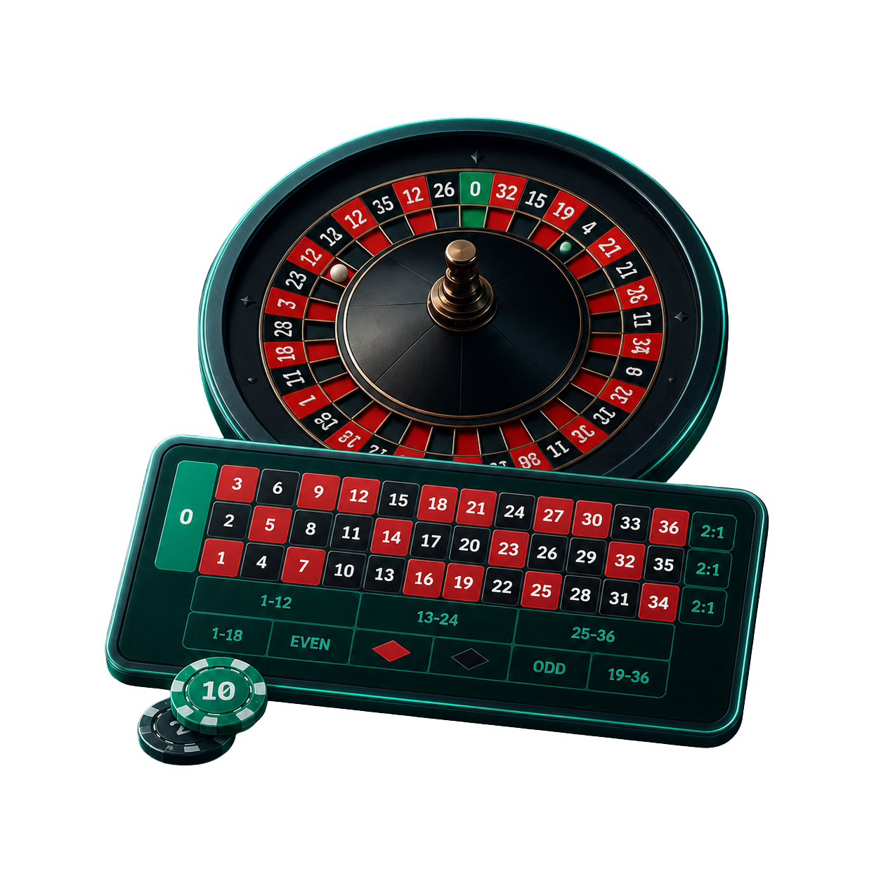 Roulette game preview